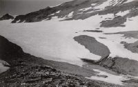Seismic sondage 1946 on the Glacier de la Plaine Morte