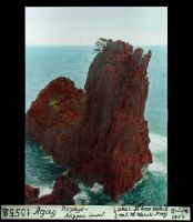 Agay, porphyry, cliff island