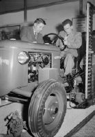 St. Gallen, Swiss Exhibition for Agriculture and Dairy, OLMA, 12.-22.10.1950, Meili tractor