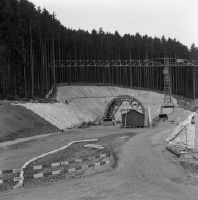 SBB, tunnel construction Bassersdorf, north portal of the airport line