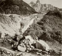 Glacier des Bois [Mer de Glace], octobre 1890