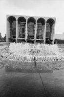 New York City, Manhattan, Lincoln Center with the Metropolitan Opera