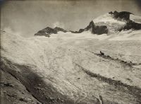 Périmètre de l'Arc Supérieur, Commune de Bonneval, glacier des Sources de l'Arc, vue d'ensemble de la partie supérieure du glacier, prise du repère 149, 6 août 1924