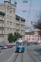 Zurich, streetcar, trolley, ZH4/VBZ