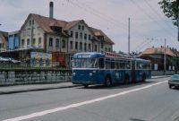 Zurich, Tram Trolley, VBZ Schlachthof, old Ge[?]
