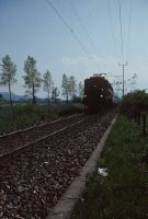 Sennwald (SG), SBB loco Ae 4/7 with train