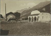 Zermatt, Chapel "Zur Heiligen Familie" in the hamlet Winkelmatten
