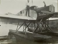 Flight captain Fritz Loose on Junkers F 13 W