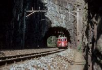 Gotthard mountain line, SBB passenger railcar RAe 2/4 "Red Arrow"