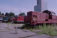 Winterthur, SBB depot Lindstrasse, SBB loco Bm 6/6, Re 4/4 II, Ee 3/3 etc.