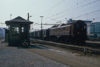 Winterthur, marshalling yard, historic SBB loco Be 4/6 12320