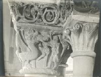 Choir, second column capital from the north around 1180/1200