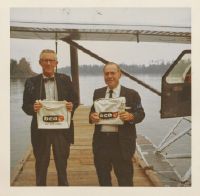 Trip of a Swissair delegation to British Columbia