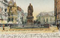 Greeting from Frankfurt a. M. : Goethe Monument