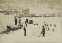 Start of earthworks (access roads) in March 1892