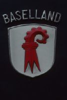 Coat of arms of the SBB cantonal locomotive Ae 6/6 11409 "Baselland"