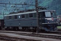 Erstfeld, SBB cantonal locomotive Ae 6/6 11412 "Zurich"