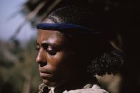 Ethiopia, Lalibela, portrait of Amhara woman