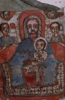 Ethiopia, Lake Tana, Madonna with child