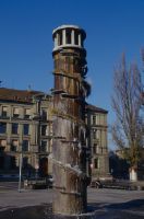 Bern, Meret Oppenheim Fountain, Waisenhausplatz