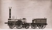 Nuremberg-Fürth Railway, model of the locomotive "The Eagle" (1835)