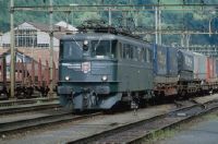 Erstfeld, SBB electric locomotive Ae 6/6 No. 11413 "Schaffhausen"