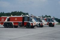 Zurich-Kloten Airport, New "Rosenberg Simba 6x6" Fire Truck of the Airport Fire Department