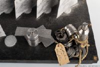 15 Schaufeln für Luftturbine aus Magnesium gegossen und bearbeitet