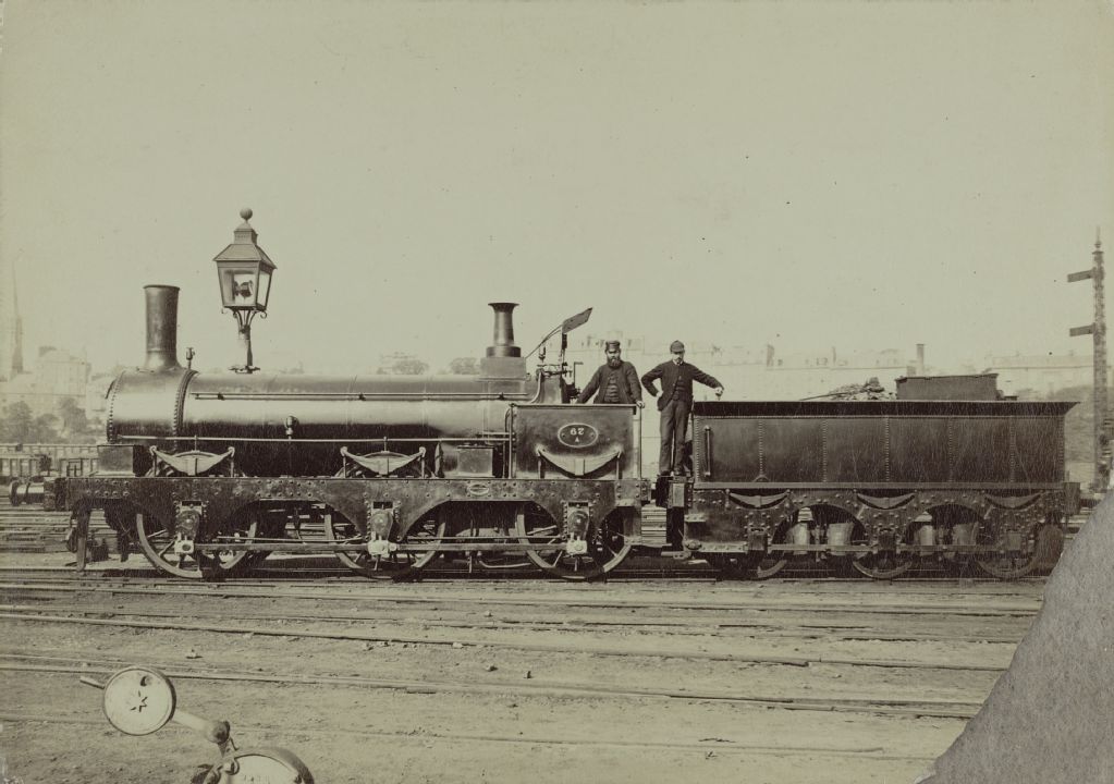 R. & W. Hawthorn, Leslie & Co, Forth Banks Locomotive Works, Newcastle upon Tyne, Edinburgh Waverley, North British Railway (NBR) 67A