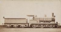 Neilson and Company Glasgow, goods engine, 5'-6" gauge, tender on 6 wheels"